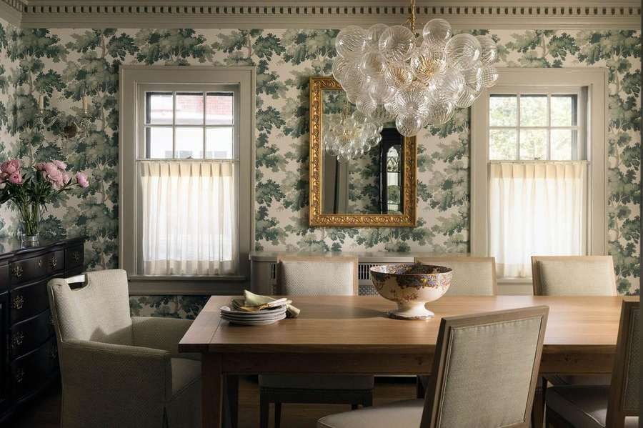 Shorewood Classic dining room after, designed by Kimberly Knight of Twig and Trove Interiors
