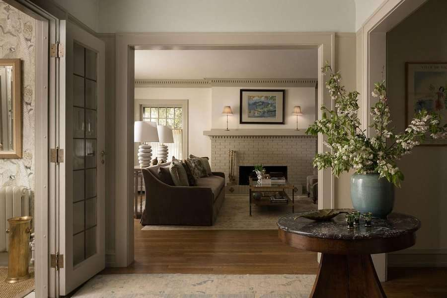 Shorewood Classic living room after, designed by Kimberly Knight of Twig and Trove Interiors