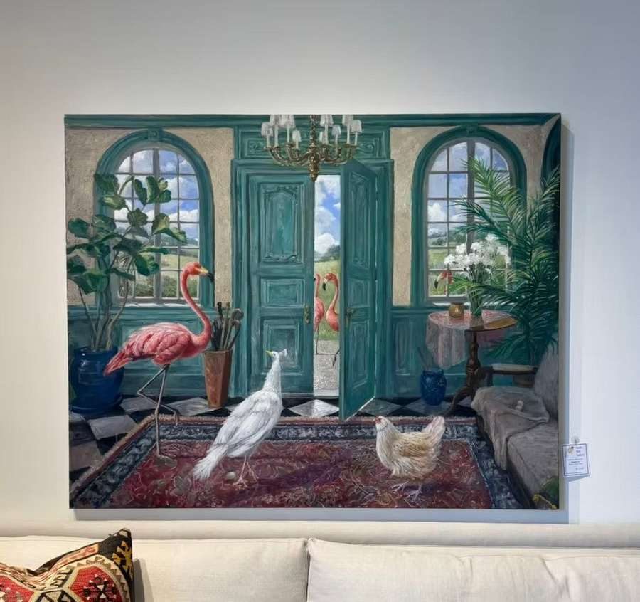 Lucky Fish Gallery at Lee Industries — Twig and Trove Interiors Dallas