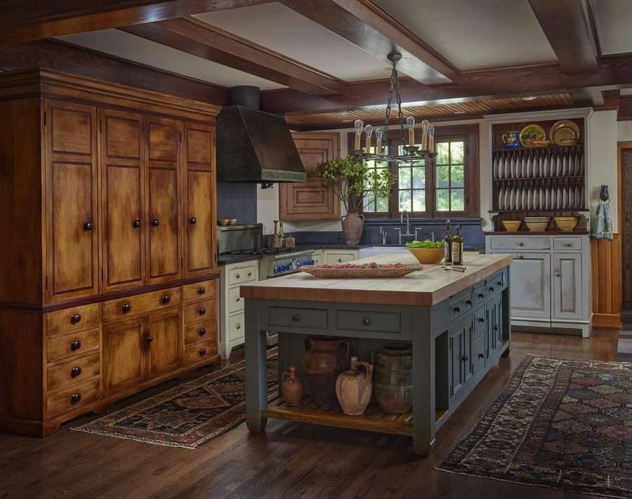 The Art of Illusion: A Kitchen Larder Inspired by an Antique English Breakfront — Twig and Trove Interiors Dallas