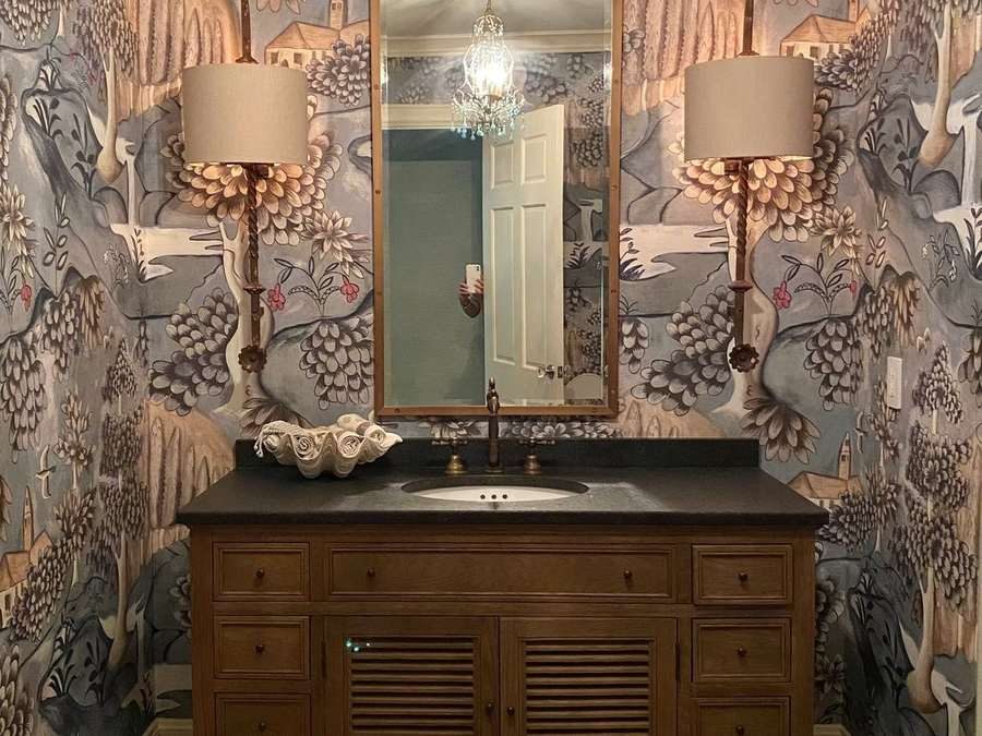 The Most Beautiful Wallpaper — Twig and Trove Interiors Dallas